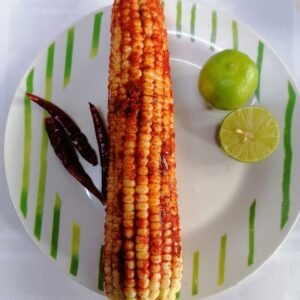 Elote con sal y limón